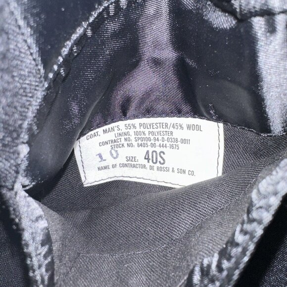 US Navy ROTC Blazer - 40 Short Naval ROTC with Patches, Rank and Badges - Picture 9 of 9